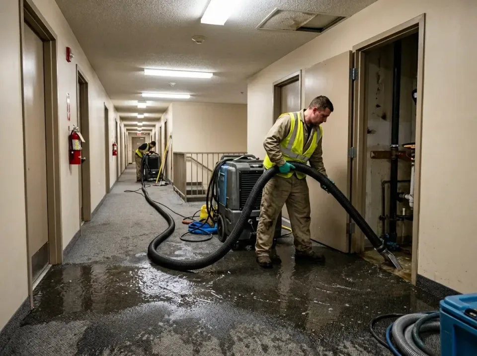 multi-unit-apartment-hallway-f-005 — frequently asked questions, Emergency Burst Pipe Water Extraction & Removal in Nogales,…